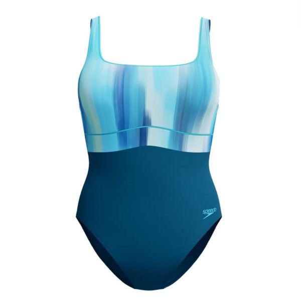 Damski kostium kąpielowy 1-częściowy Speedo Eco New Contour Eclipse Pr. Niebieskie stroje jednoczęściowe damskie Speedo, l, bez wzorów. Za 268.40 zł.