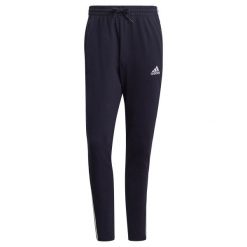 Spodnie męskie adidas Essentials Single. Białe spodnie sportowe męskie Adidas, z bawełny. Za 139.99 zł.