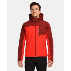 Męska kurtka softshell Kilpi RAVIO-M. Czerwone kurtki softshell damskie Kilpi, m, bez wzorów, z softshellu, bez kaptura. Za 318.77 zł.