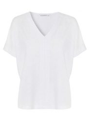 TATUUM Bluzka "Zelija" w kolorze białym rozmiar: S. Białe bluzki damskie Tatuum, s, bez wzorów, bez kołnierzyka, bez ramiączek. Za 70.24 zł.