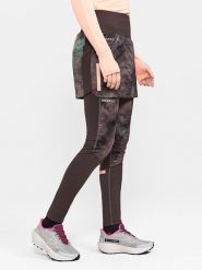 Craft Spódnica "ADV SubZ" w kolorze brązowym ze wzorem do biegania rozmiar: S. Brązowe spódniczki damskie Craft, s, bez wzorów, z materiału, sportowe, proste. Za 130.99 zł.