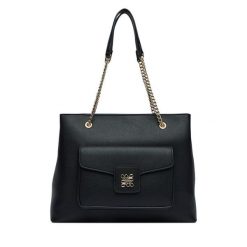 Torebka Nine West. Czarne torebki klasyczne damskie Nine West, bez wzorów, bez dodatków. Za 269.99 zł.