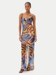 One Teaspoon Sukienka letnia Jagger 27066 Kolorowy Relaxed Fit. Sukienki damskie One Teaspoon, na lato, xs, bez wzorów, z syntetyku, bez kołnierzyka, bez ramiączek. Za 549.99 zł.