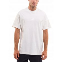 Koszulka Mężczyzna adidas T-shirt Bluzka Sportowa Bawełna Treningowa Biała L. Białe t-shirty męskie Adidas, l, z bawełny, bez ramiączek, na fitness i siłownię. Za 111.00 zł.