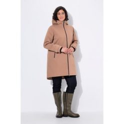 Damskie Kurtka funkcyjna HYPRAR wodoodporna dwukierunkowy zamek błyskawiczny. Brązowe kurtki damskie Ulla Popken, plus size, bez wzorów, z materiału, bez kaptura. Za 799.99 zł.
