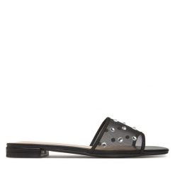 Klapki Call It Spring. Czarne klapki damskie Call It Spring, bez wzorów, bez obcasa. Za 199.99 zł.