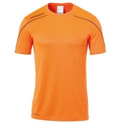 Koszulka Uhlsport Stream 22. Brązowe t-shirty sportowe męskie UHLSPORT, m, bez ramiączek, na fitness i siłownię. Za 120.50 zł.
