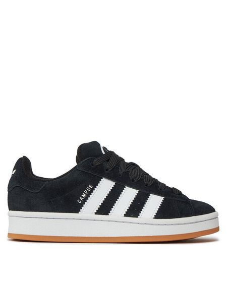 Adidas Sneakersy Campus 00s J HQ6638 Czarny. Czarne buty sportowe chłopięce Adidas, bez wzorów, ze skóry, bez zapięcia. Za 309.99 zł.