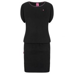 Krótka sukienka damska LOAP Abvika, XS. Fioletowe sukienki damskie LOOP, xs, bez wzorów, z bawełny, sportowe, bez kołnierzyka, bez ramiączek, mini, sportowe. Za 160.99 zł.