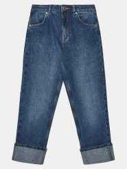 Guess Jeansy J5RA11 D5D90 Niebieski Regular Fit. Niebieskie spodnie dziewczęce Guess, z bawełny. Za 179.99 zł.