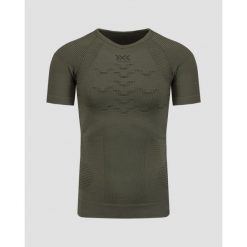 Koszulka termoaktywna męska X-Bionic X-Plorer Energizer 4.0 Green. Zielone bielizna termoaktywna męska XBIONIC, m, bez wzorów. Za 420.00 zł.