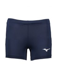 Mizuno Szorty sportowe "Team" w kolorze granatowym rozmiar: M. Niebieskie spodenki sportowe damskie Mizuno, m, z materiału, outdoorowe. Za 61.46 zł.