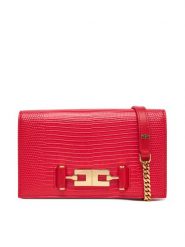 Elisabetta Franchi Torebka BS-08A-66E2-V320 Czerwony. Czerwone torebki klasyczne damskie Elisabetta Franchi, bez wzorów, ze skóry, bez dodatków. Za 1,369.00 zł.