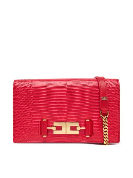Elisabetta Franchi Torebka BS-08A-66E2-V320 Czerwony. Czerwone torebki klasyczne damskie Elisabetta Franchi, bez wzorów, ze skóry, bez dodatków. Za 1,369.00 zł.