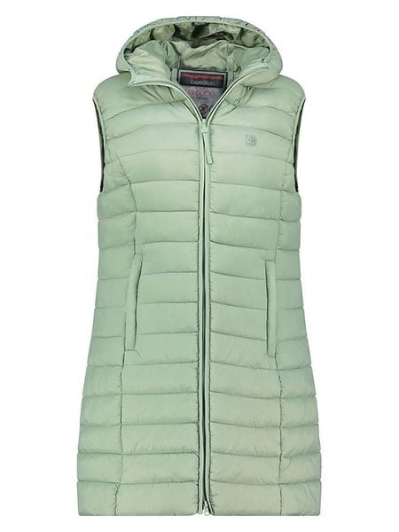 Geographical Norway Kamizelka pikowana "Vatikotal" w kolorze miętowym rozmiar: XXL. Zielone kamizelki damskie Geographical Norway, xxl. Za 127.05 zł.