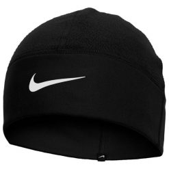 Czapka dla dorosłych Therma-Fit Fleece Beanie. Czarne czapki męskie Nike, z poliesteru. Za 139.99 zł.