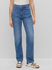 Boss Jeansy Ada 50489824 Niebieski Straight Leg. Niebieskie jeansy damskie Boss. Za 359.99 zł.