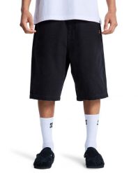 Dla Mężczyzn STRESSED 5 POCKET Czarny. Czarne szorty męskie DC Shoes, bez wzorów, z bawełny, klasyczne. Za 319.99 zł.