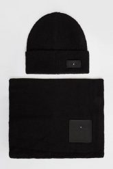 Komplet damski szal + czapka z wełną LIU JO. Czapki zimowe damskie Liu Jo, z wełny. Za 399.00 zł.