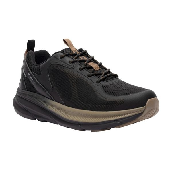 Męskie Wodoodporne Buty Sportowe Carver. Czarne buty trekkingowe męskie Trespass, z materiału, bez zapięcia, trekkingowe. Za 587.99 zł.