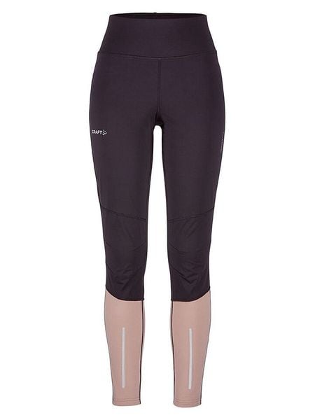 Craft Legginsy sportowe "ADV Essence Wind" w kolorze fioletowym rozmiar: L. Różowe legginsy damskie Craft, l, bez wzorów, z podwyższonym stanem, outdoorowe. Za 166.49 zł.