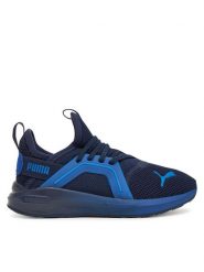Puma Sneakersy Soft Enzo 5 AC PS 401511 03 Granatowy. Niebieskie buty sportowe chłopięce Puma, z materiału, bez zapięcia. Za 159.99 zł.
