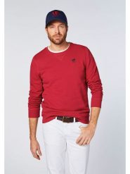 Polo Sylt Bluza w kolorze czerwonym rozmiar: XL. Czerwone bluzy bez kaptura męskie Polo Sylt, xl. Za 96.60 zł.