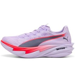 Buty Do Biegania Puma Deviate Nitro Elite 4 Wns Damskie. Fioletowe obuwie do biegania damskie Puma. Za 1,022.99 zł.