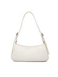 Calvin Klein Torebka Emblem Aop Small Shoulder Bag LV04F3324G Écru. Torebki klasyczne damskie CALVIN KLEIN, bez wzorów, ze skóry, bez dodatków. Za 449.99 zł.