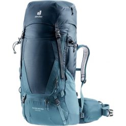 Plecak trekkingowy damski Deuter Futura Air Trek 45 + 10 SL - marine/lake. Niebieskie plecaki damskie Deuter, bez wzorów, z materiału, klasyczne. Za 1,123.35 zł.