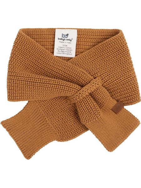 Baby's Only Szal w kolorze jasnobrązowym rozmiar: 68-80. Brązowe szaliki dziecięce Babys Only, z bawełny, bez ramiączek. Za 69.75 zł.