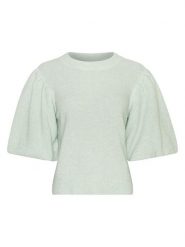 MOSS COPENHAGEN Sweter w kolorze zielonym rozmiar: S/M. Zielone swetry klasyczne damskie MOSS COPENHAGEN, m, z wełny, bez kołnierzyka. Za 189.95 zł.