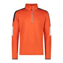 Bluza z pół zamkiem błyskawicznym CMP. Brązowe bluzy bez kaptura męskie CMP, m. Za 340.00 zł.