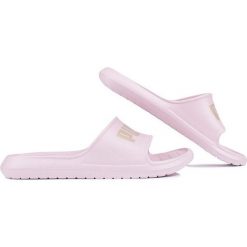 Klapki sportowe Puma Divecat v2. Czerwone klapki damskie Puma, bez wzorów, bez obcasa. Za 68.00 zł.