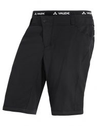 Radhose ohne gepolsterten Einsatz M Ledro STS. Czarne szorty męskie Vaude, bez wzorów, z materiału. Za 429.00 zł.