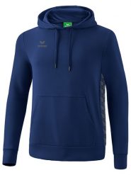 Erima Bluza "Essential Team" w kolorze granatowym rozmiar: 164. Niebieskie bluzy z kapturem męskie Erima, z bawełny. Za 118.56 zł.