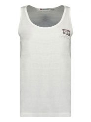 Geographical Norway Top "Jupette" w kolorze białym rozmiar: XXL. Białe topy damskie Geographical Norway, xxl, bez wzorów, z bawełny, bez kołnierzyka. Za 32.90 zł.