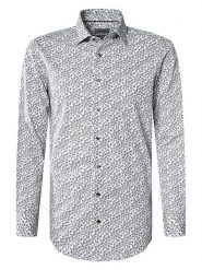 Pierre Cardin Koszula w kolorze biało-czarnym rozmiar: 41. Białe koszule męskie Pierre Cardin, bez wzorów, z bawełny, bez kołnierzyka, bez ramiączek. Za 144.92 zł.