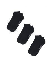 Sprandi Skarpety krótkie 0MB-002-AW23 (3-pack) Czarny. Czarne skarpetki damskie Sprandi, bez wzorów, z bawełny. Za 39.99 zł.