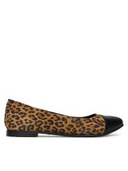 Lasocki Baleriny RST-ERICA-57 Beżowy. Brązowe baleriny damskie Lasocki, bez wzorów, ze skóry, bez obcasa. Za 149.99 zł.