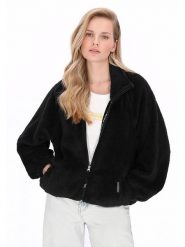 Schmuddelwedda Kurtka polarowa w kolorze czarnym rozmiar: XXL. Czarne kurtki damskie Schmuddelwedda, xxl, bez wzorów, z polaru, bez kaptura. Za 149.66 zł.