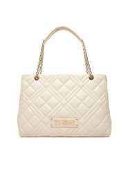 LOVE MOSCHINO Torebka JC4145PP1NLA0110 Beżowy. Brązowe torebki klasyczne damskie Love Moschino, bez wzorów, ze skóry, bez dodatków. Za 699.99 zł.