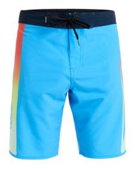 Spodenki boardshort dla Mężczyzn SURFSILK HOLMES 20" Niebieski. Niebieskie kąpielówki męskie Quiksilver, m, bez wzorów, z elastanu, do pływania. Za 319.99 zł.