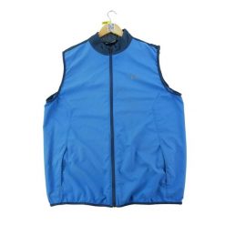 Męska niebieska kurtka. Niebieskie kurtki treningowe męskie Under Armour, m, bez wzorów, na fitness i siłownię. Za 85.16 zł.