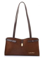 Lucky Bees Torebka "Maya" w kolorze brązowym - 30 x 15 x 11 cm rozmiar: onesize. Brązowe torebki klasyczne damskie Lucky Bees, bez wzorów, z materiału, bez dodatków. Za 136.13 zł.
