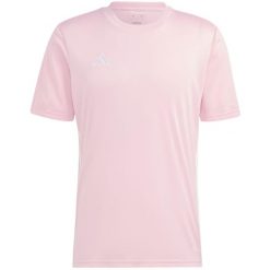 Koszulka męska adidas Tabela 23 Jersey bordowa IB4928. Czerwone t-shirty sportowe męskie Adidas, m, z jersey, bez ramiączek, do piłki nożnej. Za 62.00 zł.