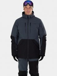 Kurtka Narciarska Męska Fundango Baily ECO Allmtn. Czarne kurtki męskie Fundango, na zimę, m, bez wzorów, z materiału, sportowe, bez kaptura. Za 499.00 zł.