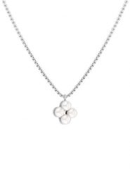 Tamaris Naszyjnik z elementem ozdobnym - dł. 45 cm rozmiar: onesize. Szare naszyjniki damskie Tamaris, ze stali. Za 117.45 zł.