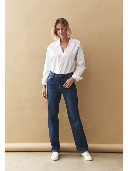 TATUUM Dżinsy "Tilly" - Regular fit - w kolorze niebieskim rozmiar: 40. Niebieskie jeansy damskie Tatuum, z podwyższonym stanem. Za 223.99 zł.