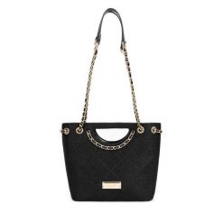 Torebka Monnari. Czarne torebki klasyczne damskie Monnari, bez wzorów, bez dodatków. Za 119.99 zł.